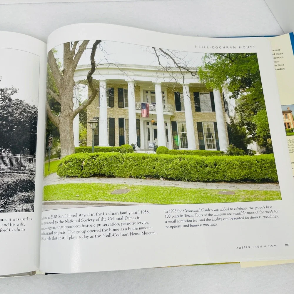 Austin Then and Now William Dylan Powell Hardcover Texas Hist Photography Book